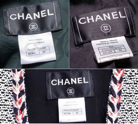 fake chanel clothing labels|chanel clothes are they real.